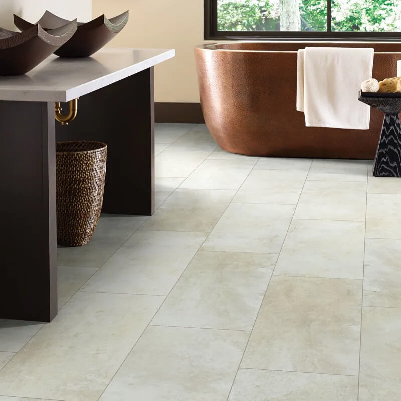 Bathroom Luxury Vinyl Flooring | Rockford Floor Covering