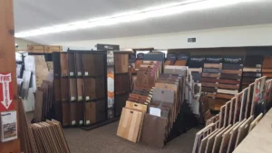 Rockford-Flooring-Hardwood-Displays Product samples at store | Rockford Floor Covering